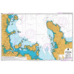 NZ 532 Hydrographic Nautical Chart- Approaches to Auckland
