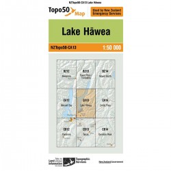 Topo50 CA13 Lake Hawea